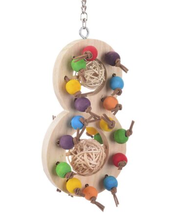 Giocattolo a forma di 8 per Foraging (Ricerca di cibo) da Happy Bird