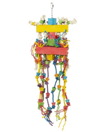 Giocattolo gigante XXL per pappagalli di Happy Birds