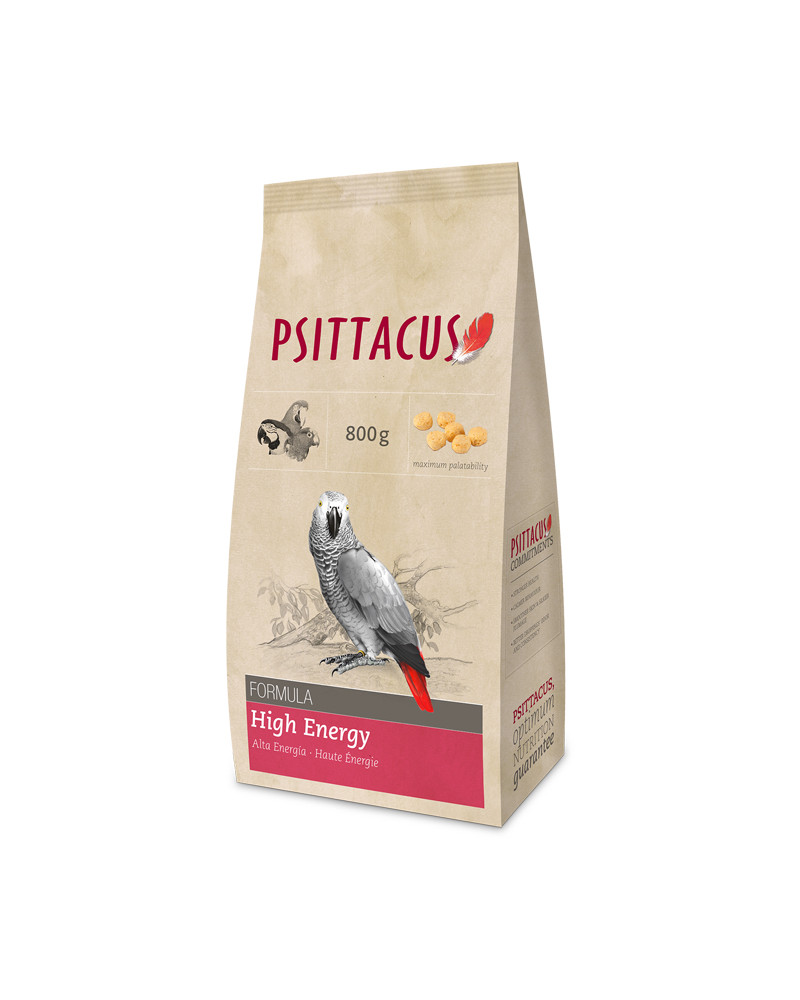 Alimentazione Estrusi Pienso Alta Energia 0,8Kg. - Psittacus