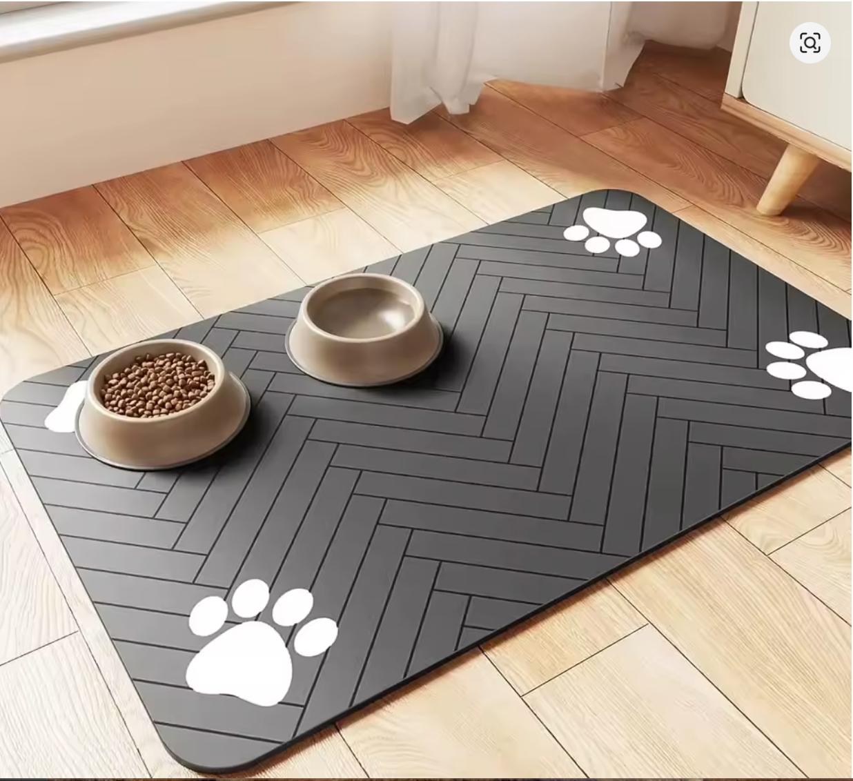 Tappetino per l'alimentazione degli animali domestici 40x60 cm