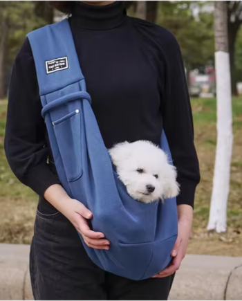 Borsa a tracolla per animali domestici - Bleu